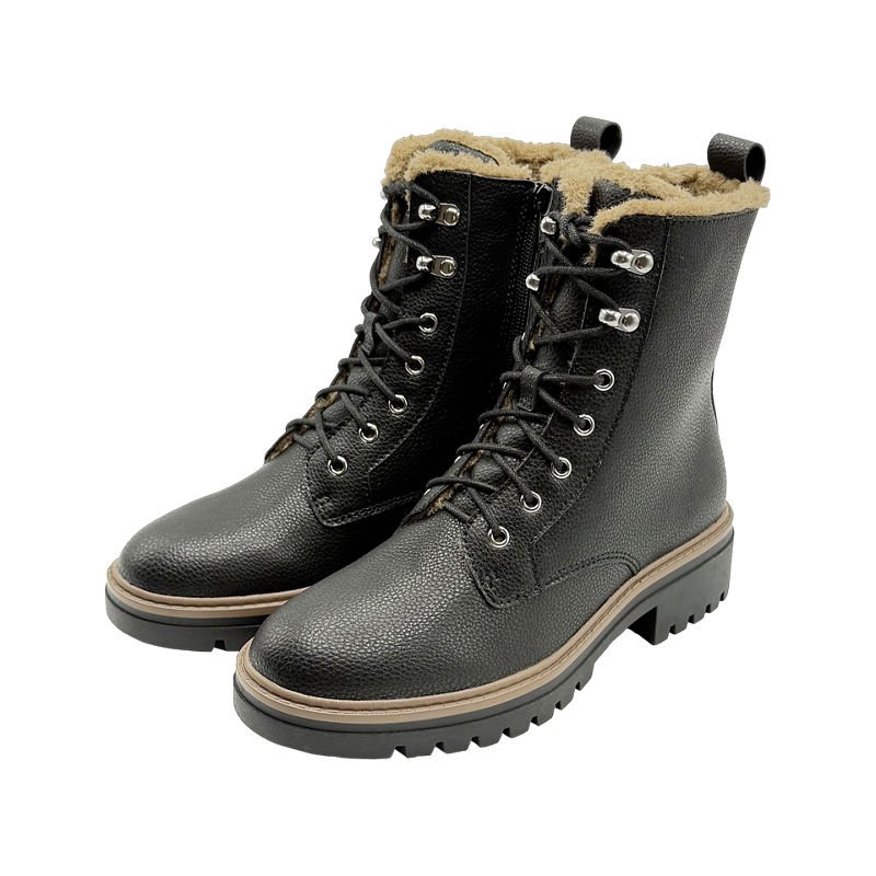 UP2Fashion leren veterboots voor € 19,99 bij Aldi
